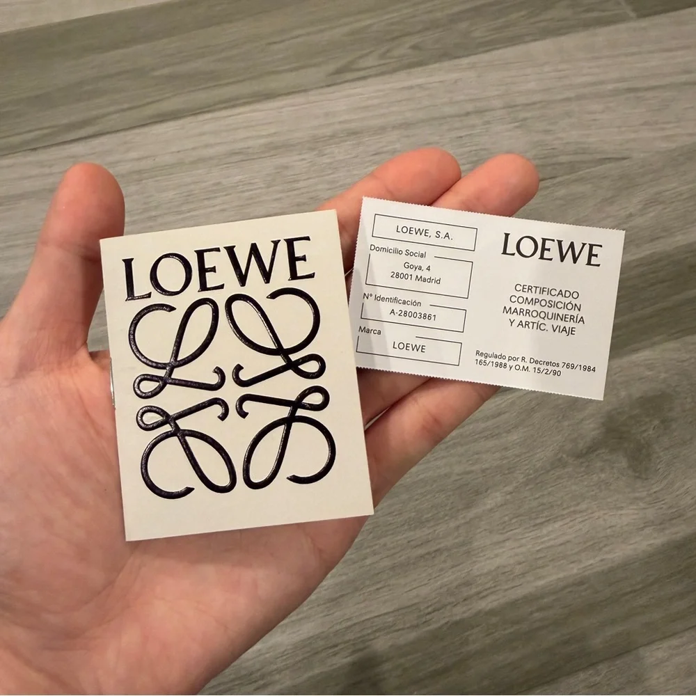 Loewe Puzzle Black Messenger Bag